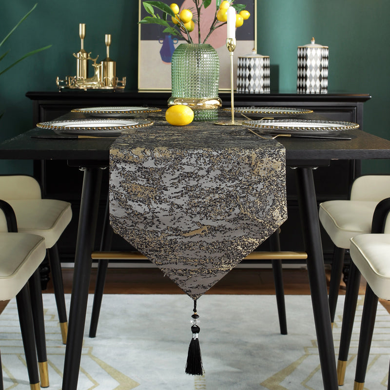 Elegant Multiple Design Party Christmas Wedding Jacquard/Polyester Table showcasing various patterns and colors, perfect for events.