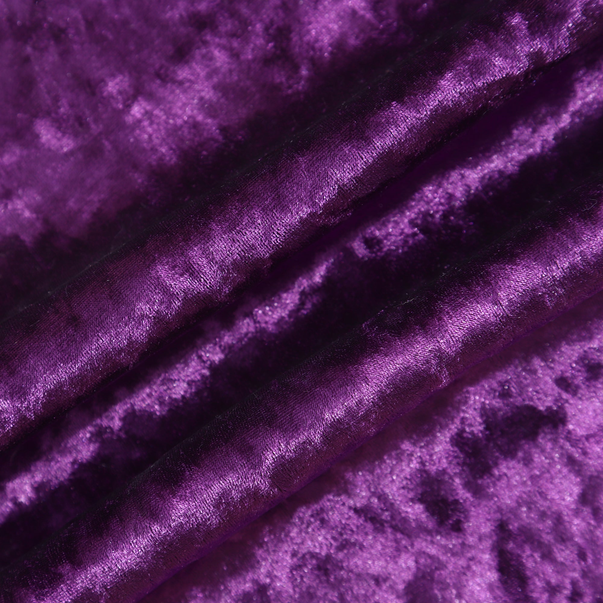 Purple crushed ice velvet square cushion cover, 45X45CM, featuring a striped pattern, ideal for home and hotel decor.