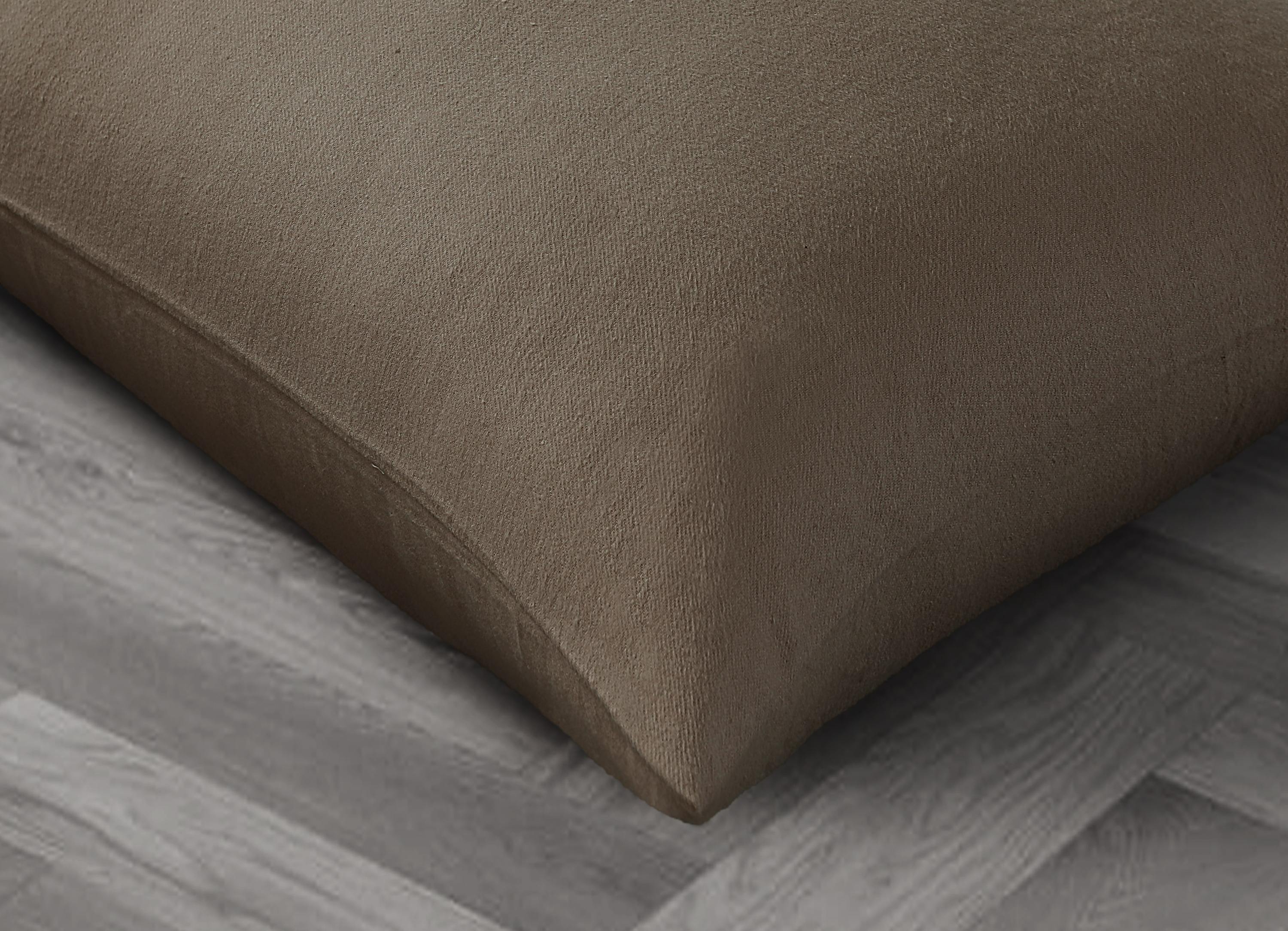 A luxurious set of two Velvet Flannel Pillowcases made from 100% cotton-flannel, showcasing their plush texture and elegant design.