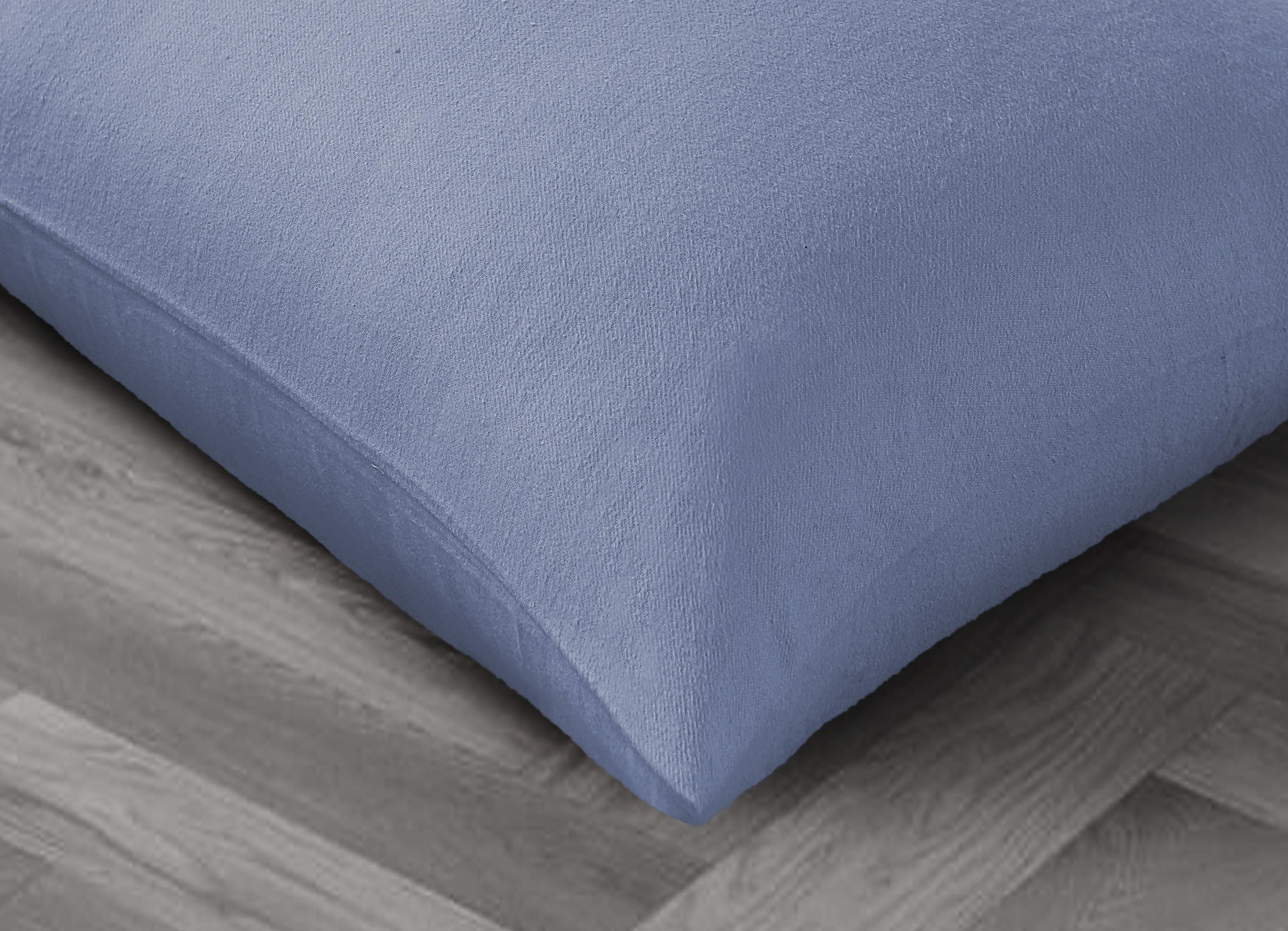 A luxurious set of two Velvet Flannel Pillowcases made from 100% cotton-flannel, showcasing their plush texture and elegant design.