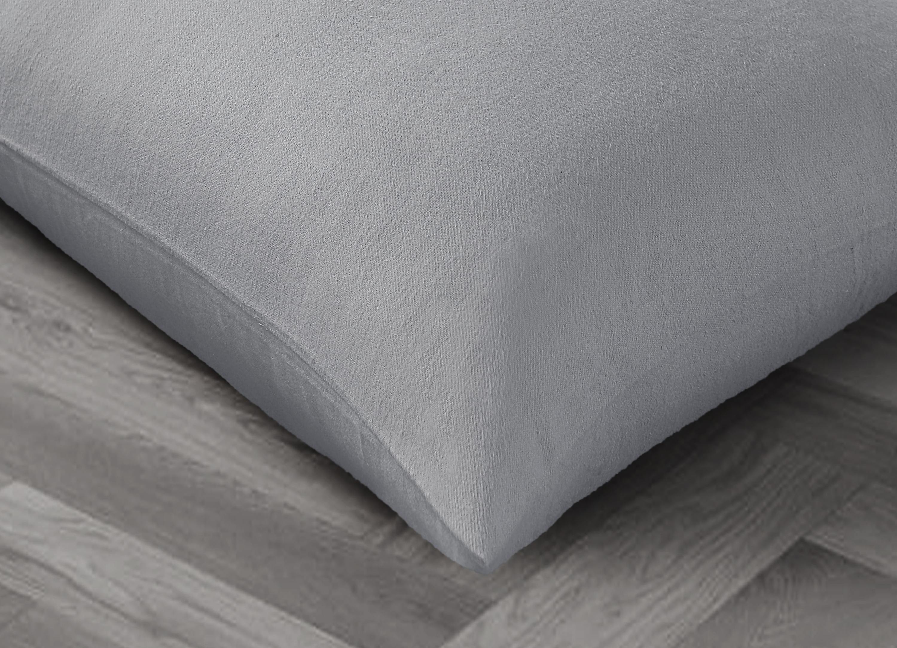 A luxurious set of two Velvet Flannel Pillowcases made from 100% cotton-flannel, showcasing their plush texture and elegant design.