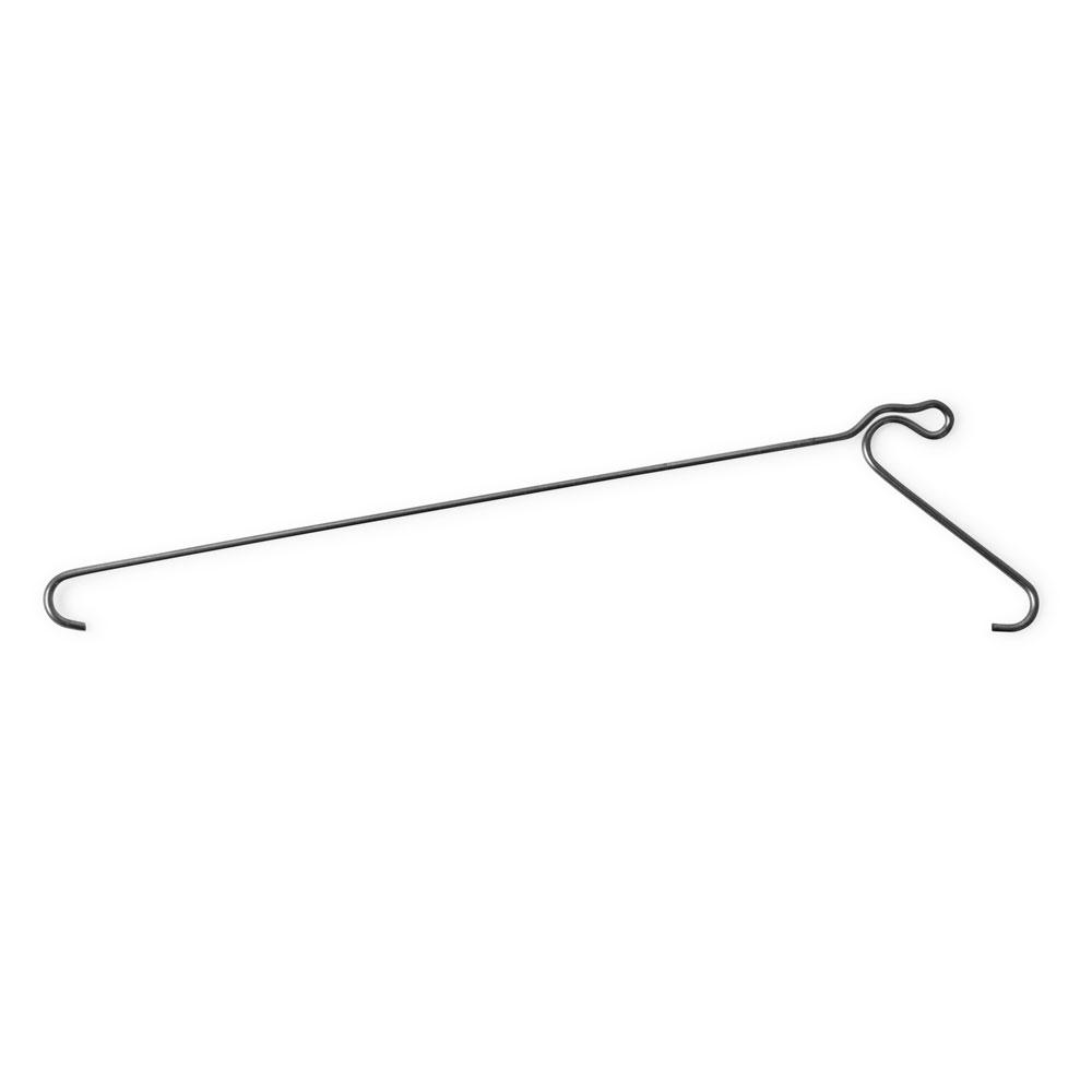 A pack of 10 Bric Crab Brick Hooks designed for hanging items on external bricks, showcasing their stainless steel construction and spring design.