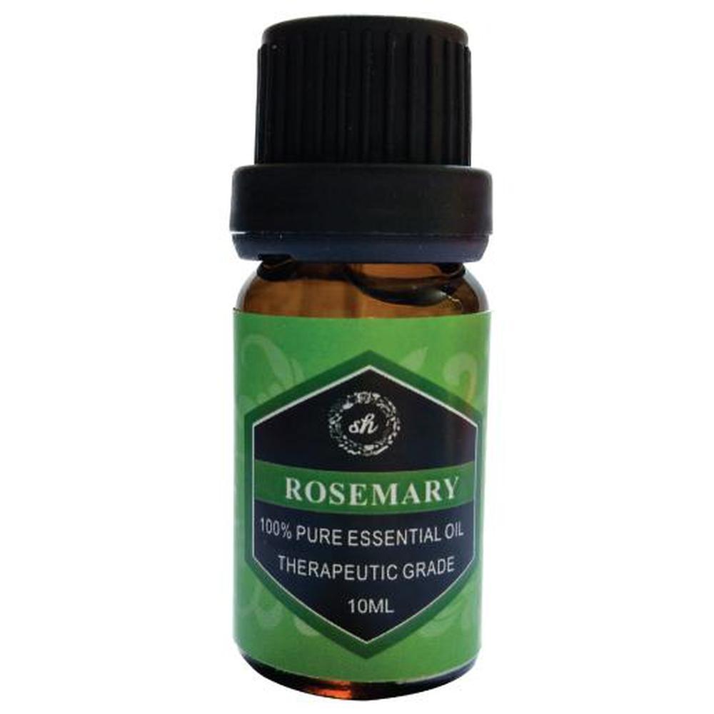 A collection of 10ml essential oil bottles in various scents, including lavender and peppermint, displayed in an elegant arrangement.