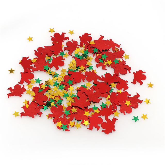 A collection of festive Christmas decorations including snowflakes, Santa Claus, and Sika deer, perfect for holiday crafts and decor.