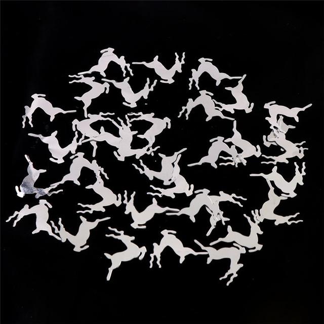 A collection of festive Christmas decorations including snowflakes, Santa Claus, and Sika deer, perfect for holiday crafts and decor.