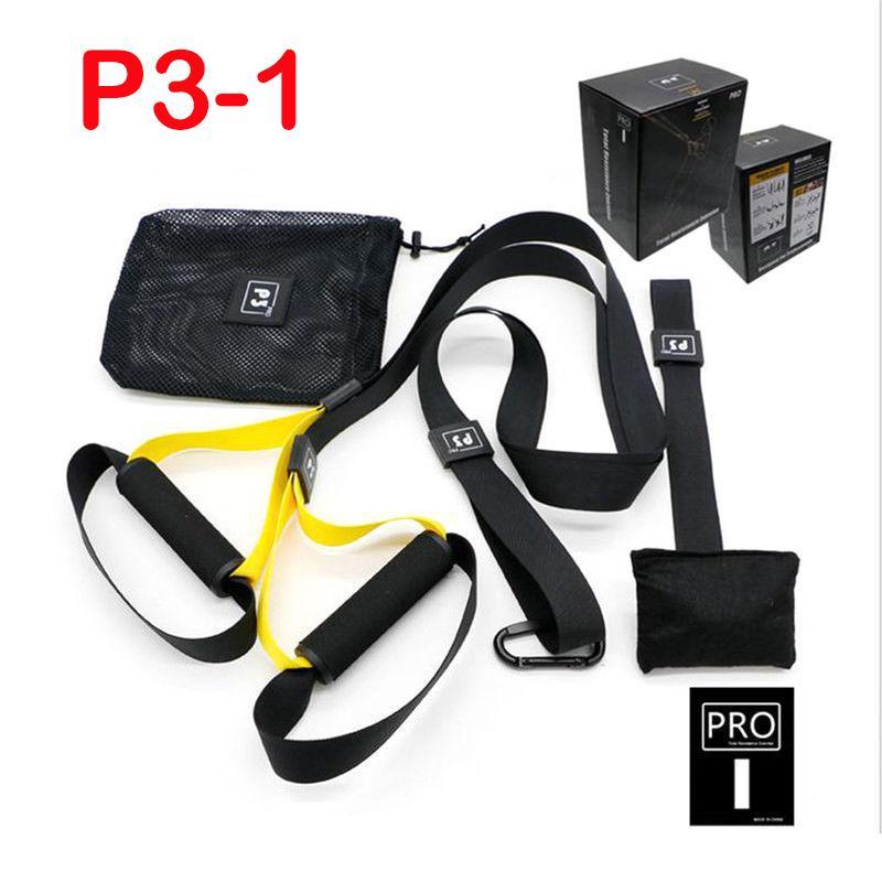 2020 Virson Resistance Bands Fitness Hanging Belt in yellow, showcasing adjustable straps for versatile workouts.