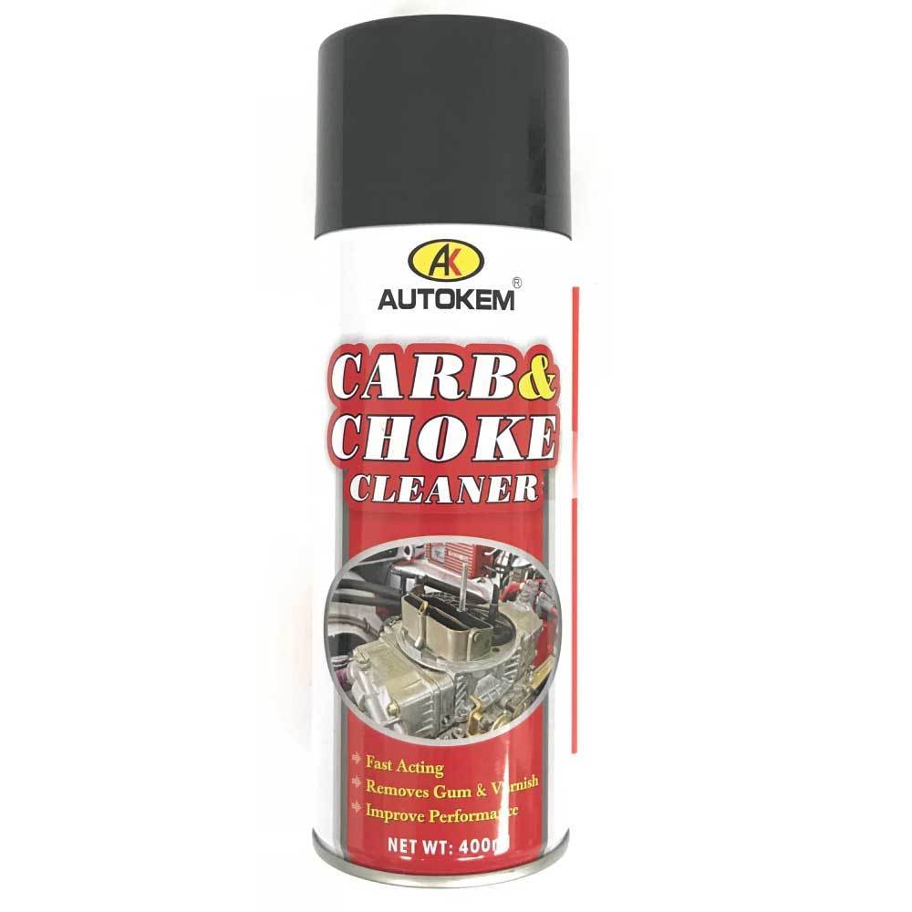 260g Carb and Choke Cleaner spray can with extension tube for effective carburetor cleaning.