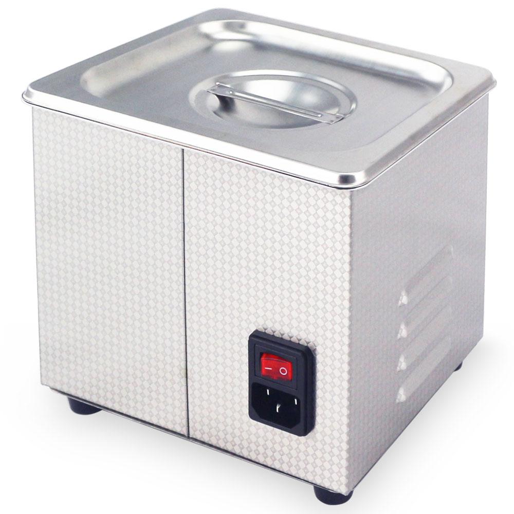 2L Digital Ultrasonic Cleaner with stainless steel tank and control panel, designed for cleaning jewelry and delicate items.