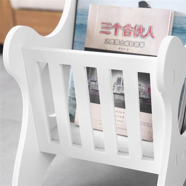 Modern European Style Round Side Table Lamp in white, measuring 30 x 30 x 60 cm, perfect for bedrooms and living rooms.