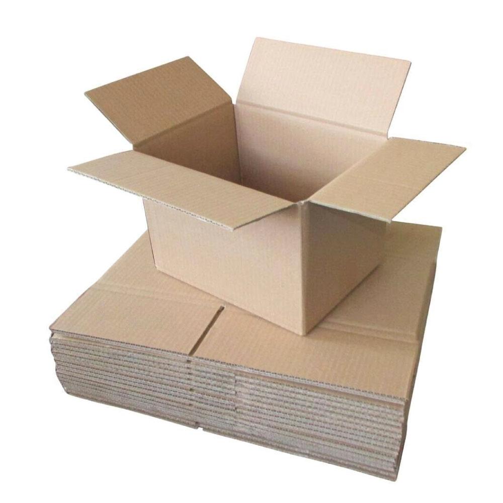 A pack of 30 small cardboard boxes, each measuring 250x150x150mm, ideal for moving and packing.