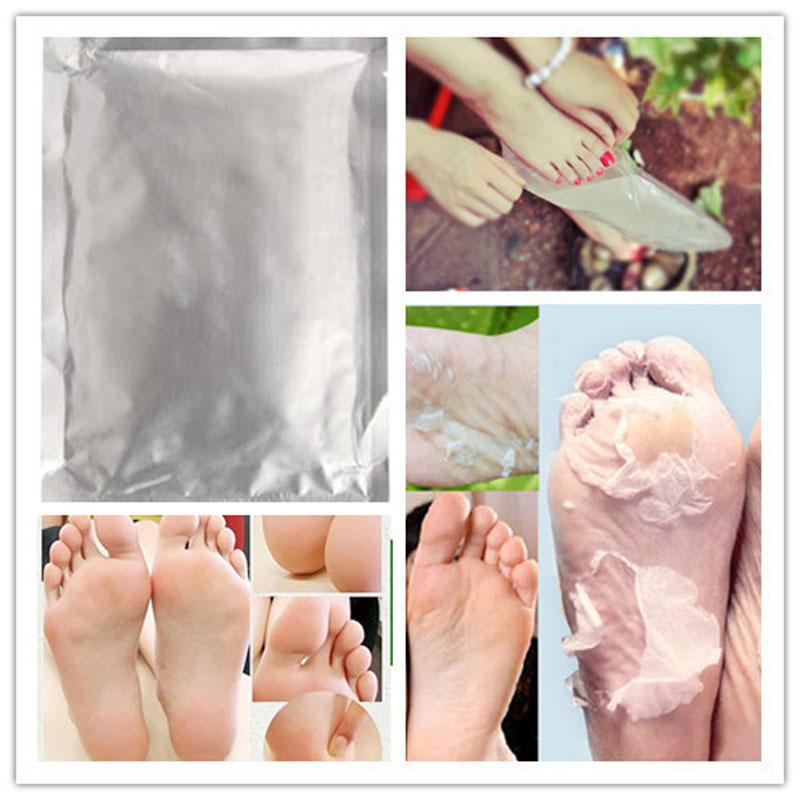 Baby Foot Peeling Renewal Foot Mask package containing 3 packs and 6 pieces of foot masks designed for dead skin removal.