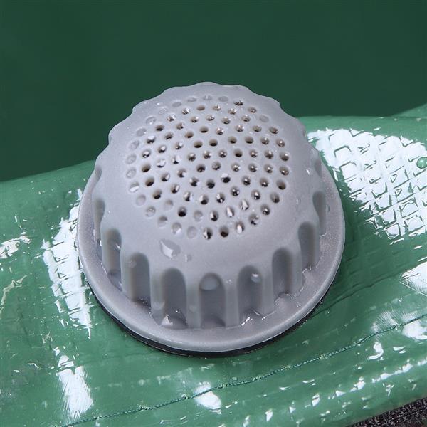 Collapsible 50/66/100 Gallon Rain Barrel made of durable PVC mesh cloth, ideal for rainwater harvesting in gardens.