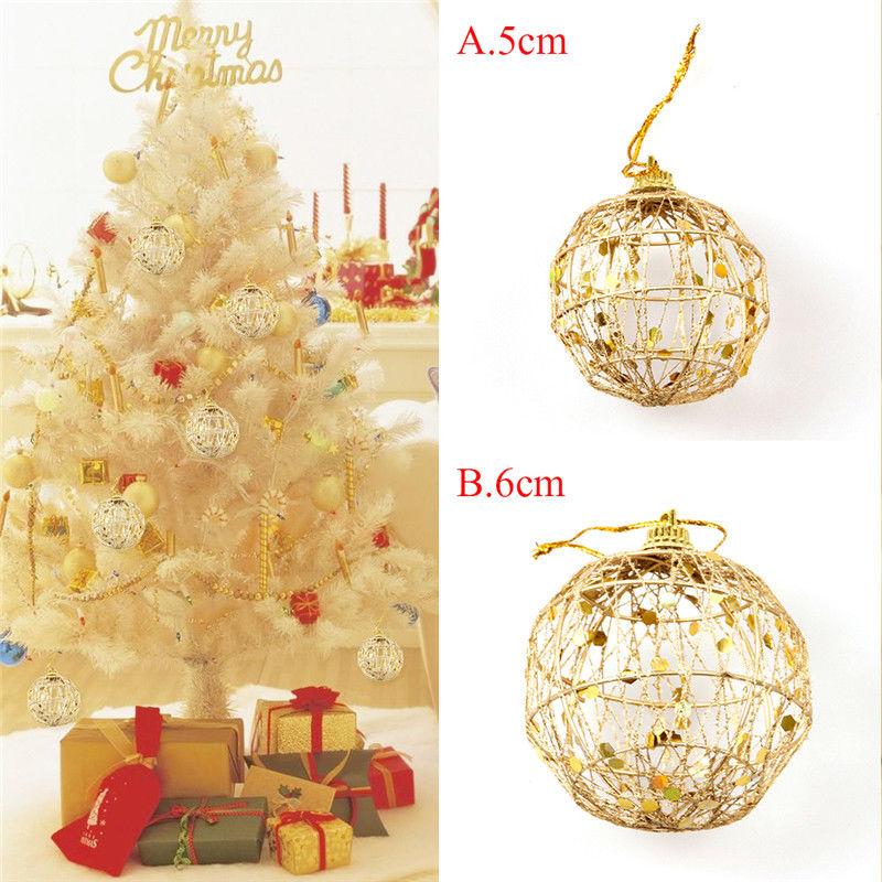 A set of six golden scaled Christmas baubles, featuring a luxurious design perfect for holiday decorations.