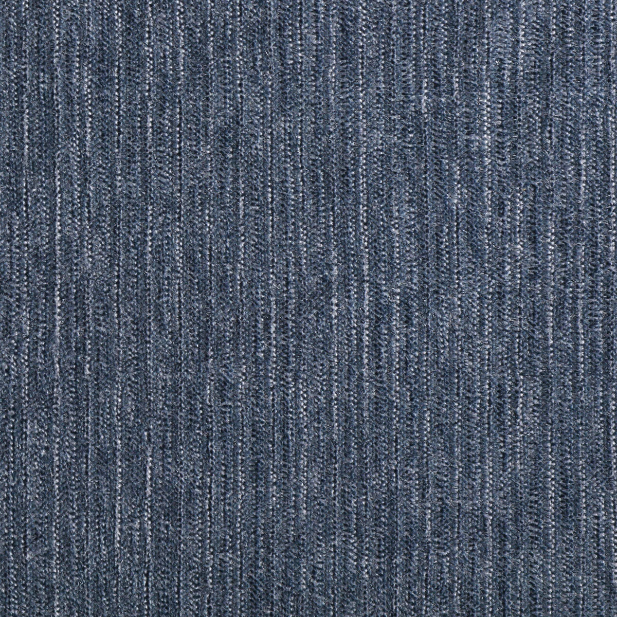 Accessorize Asher Dark Blue Stretch Sofa Cover designed for 3-seater square arm sofas, showcasing a knitted texture and vibrant color.