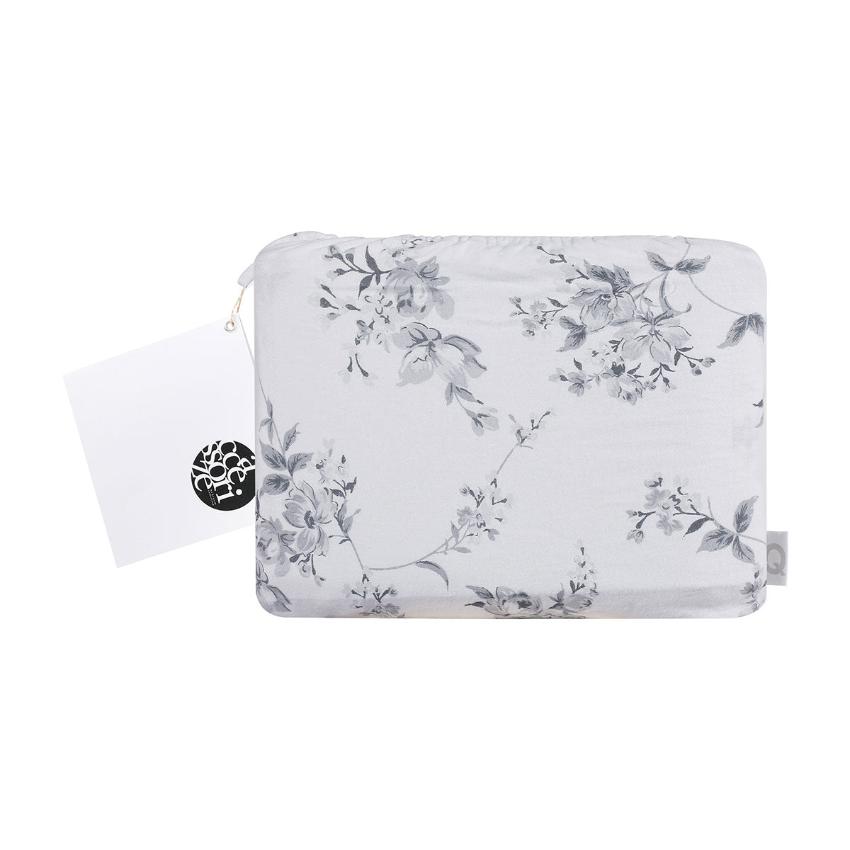 Accessorize Cotton Flannelette Sheet Set Sylvan Rose featuring floral print design, flat sheet, fitted sheet, and pillowcases in soft cotton fabric.