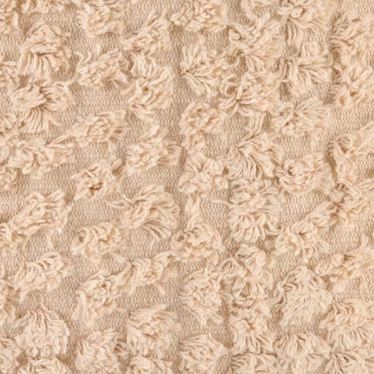 Accessorize Pippa Stone Square Filled Cushion, 45cm x 45cm, featuring a textured design in a soft stone color tone.