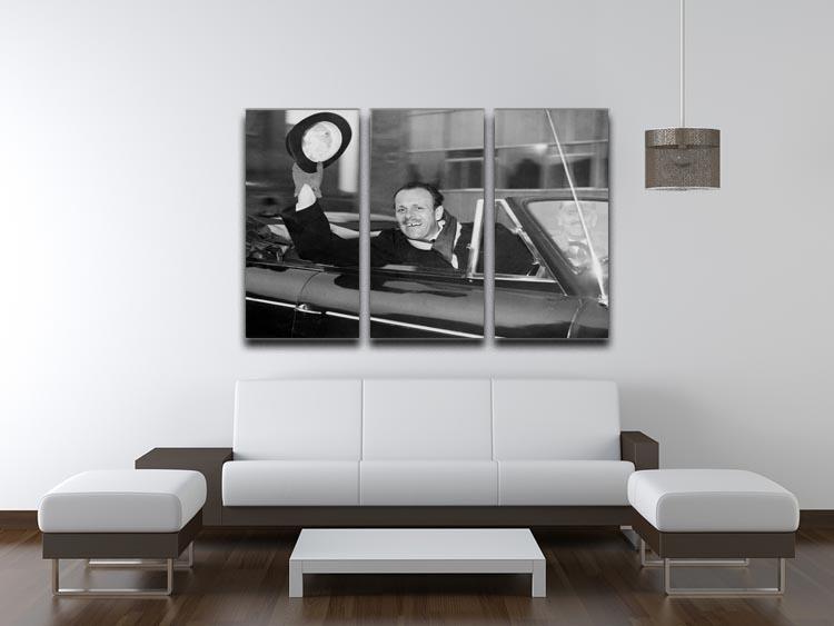 Terry Thomas 3 Split Panel Canvas Print showcasing vibrant colors and elegant design, perfect for home decor.