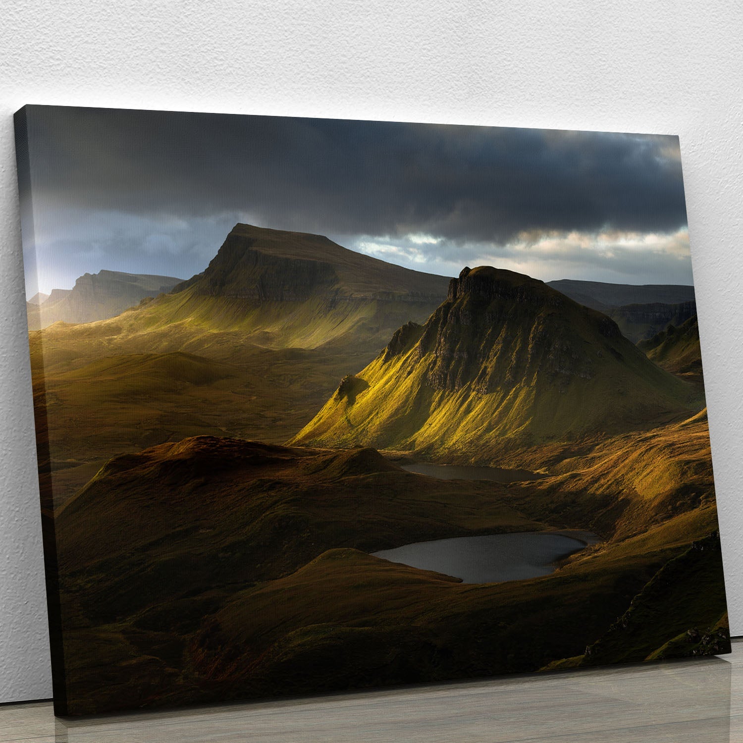 Adagio Canvas Print showcasing vibrant modern art with abstract designs, perfect for home decor.