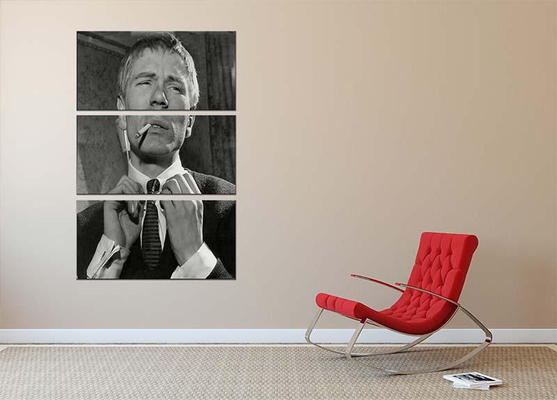 Adam Faith 3 Split Panel Canvas Print showcasing vibrant artwork across three panels, perfect for home decor.