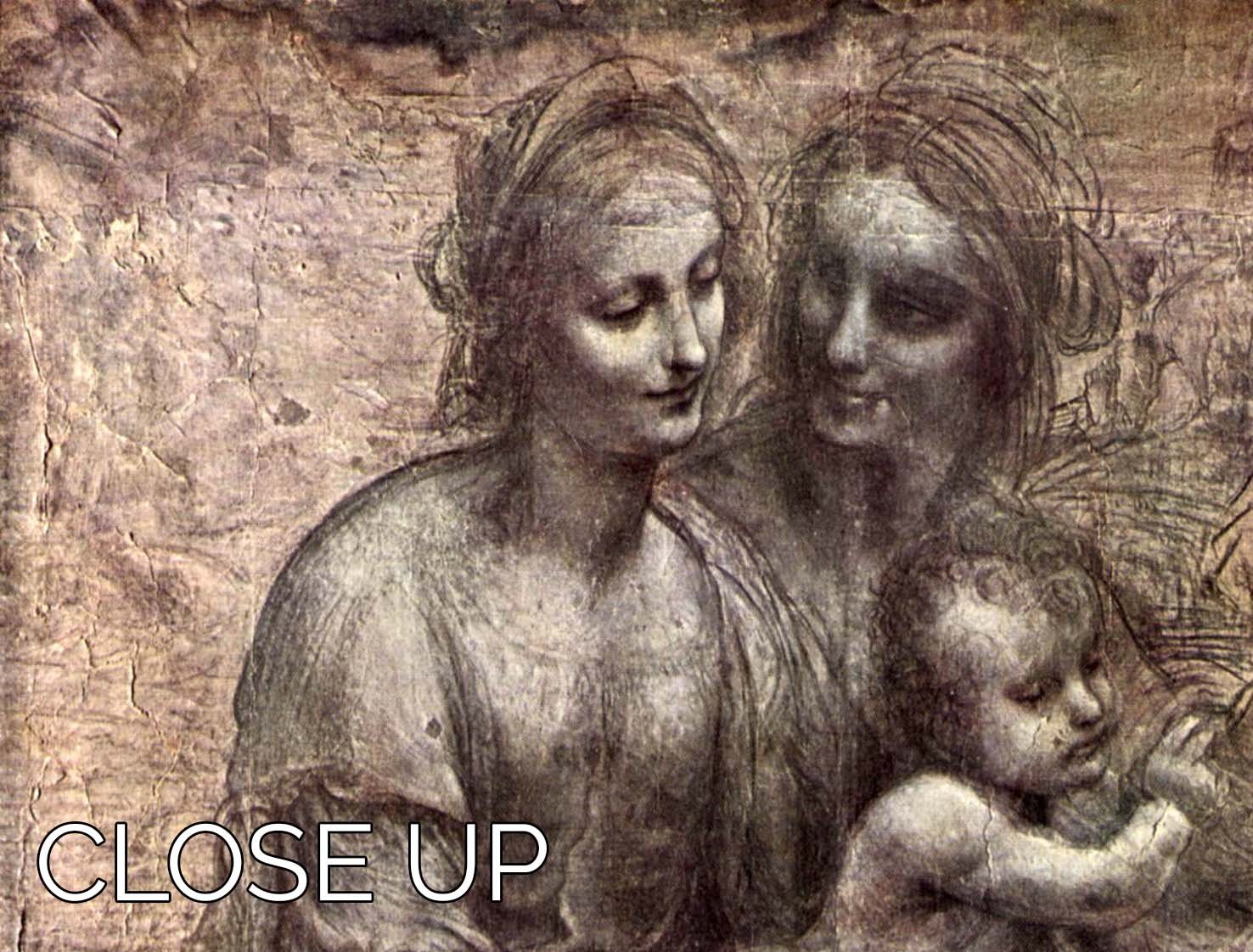 Anna Selbdritt by Da Vinci 3-panel canvas print showcasing elegant artwork in a modern setting.