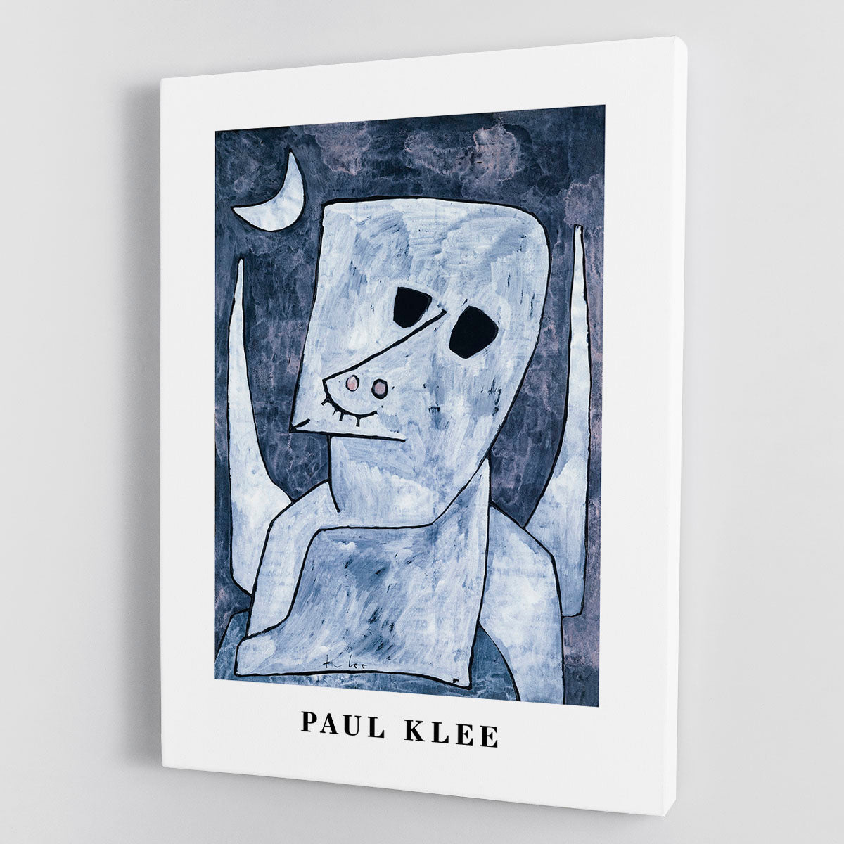 Angel Applicant 1939 No.2 Canvas Print showcasing modern art design with vibrant colors and intricate details.