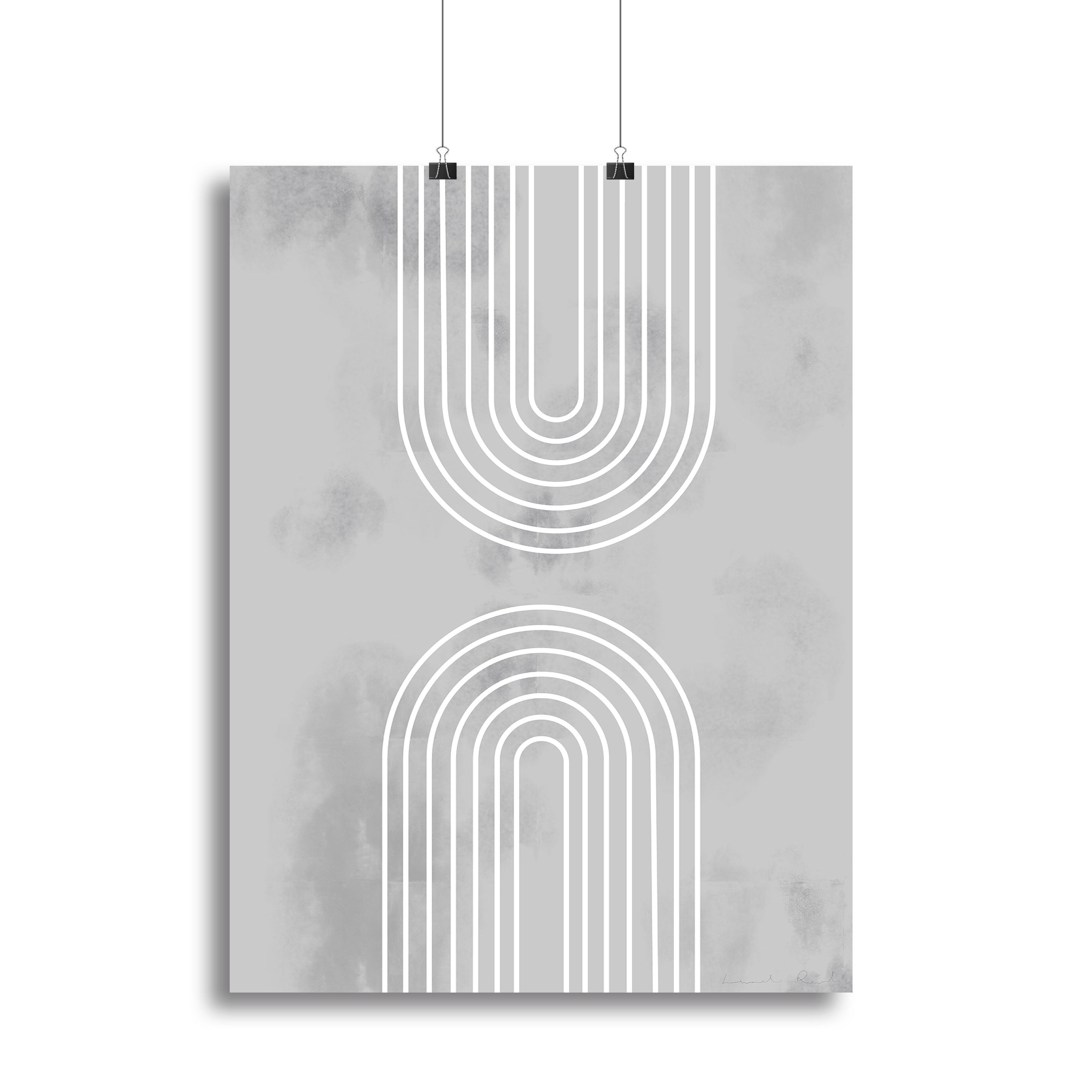 A beautiful canvas print featuring ice formations, showcasing intricate details and vibrant colors, perfect for modern home decor.