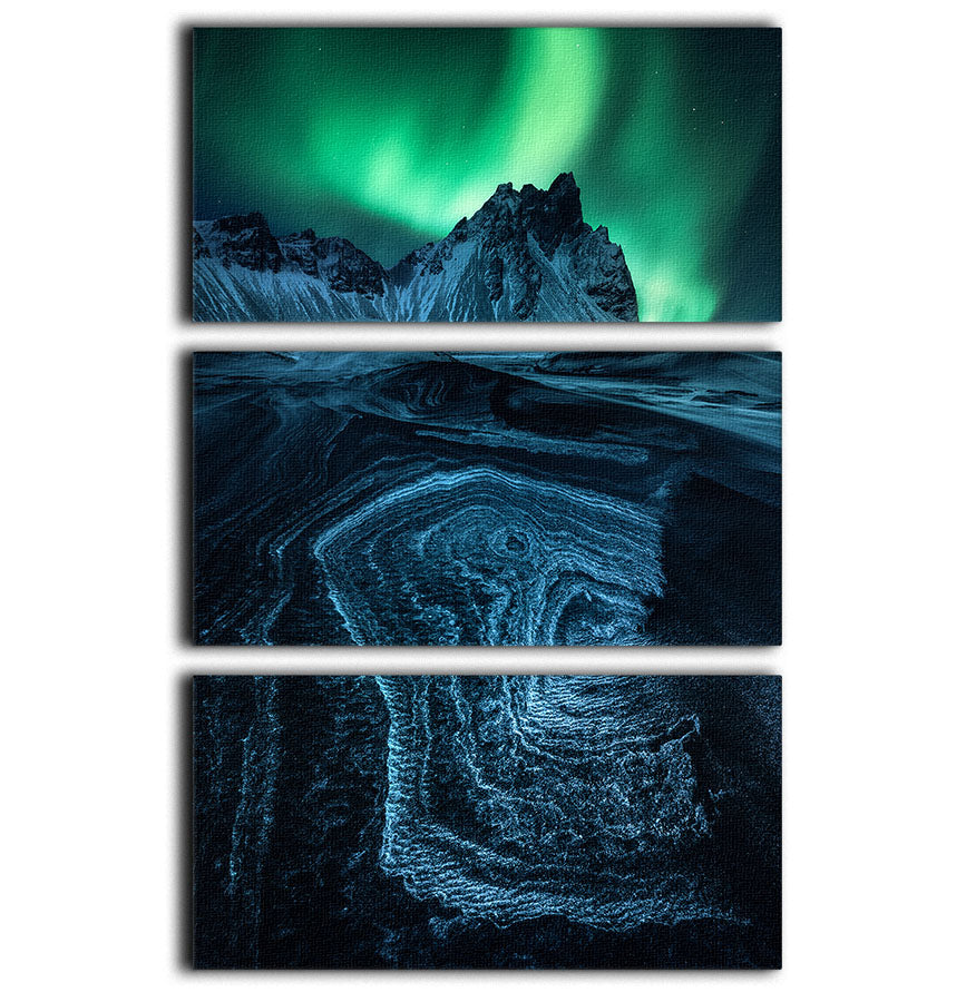 Arctic Signs 3 Split Panel Canvas Print showcasing a stunning design with three high-quality canvases, perfect for enhancing any room decor.