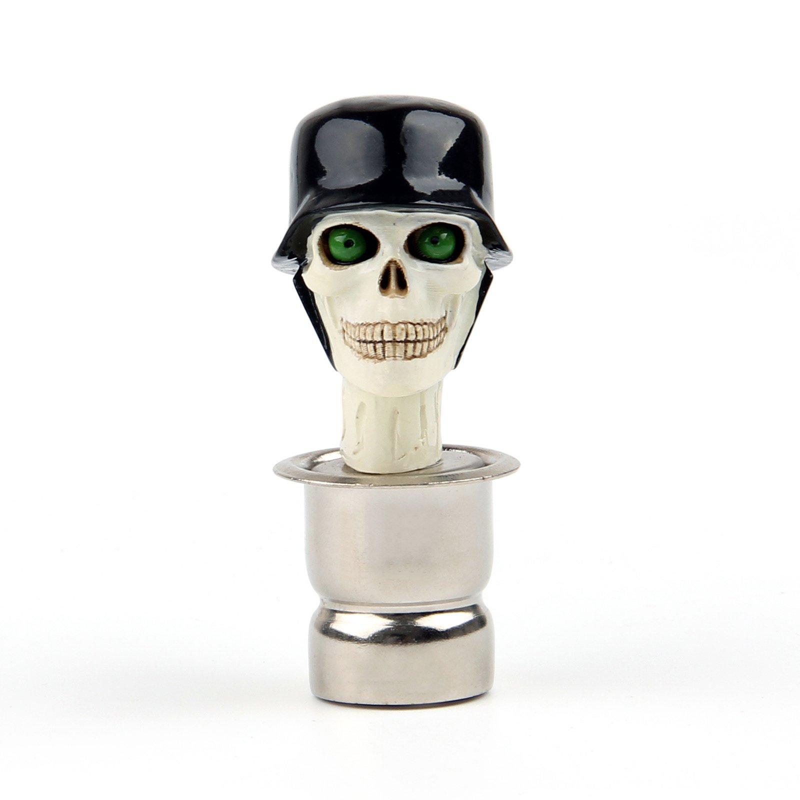 Areyourshop Universal 12V Car Cigarette Lighter featuring a heat-resistant ceramic protector, made of cold cast resin and steel.