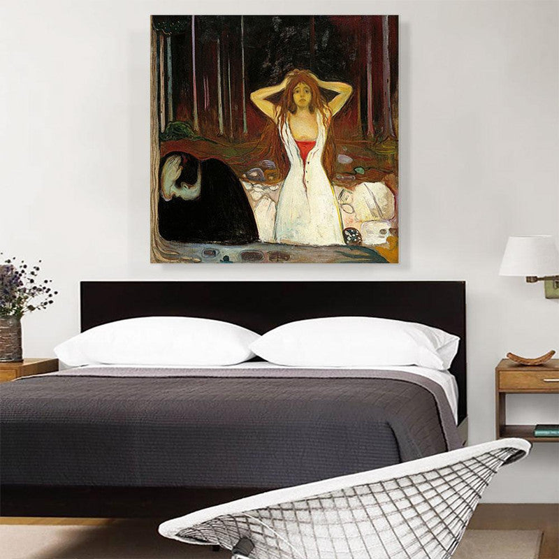 Ashes 1894 canvas art featuring elegant design and vibrant colors, perfect for home or office decor.