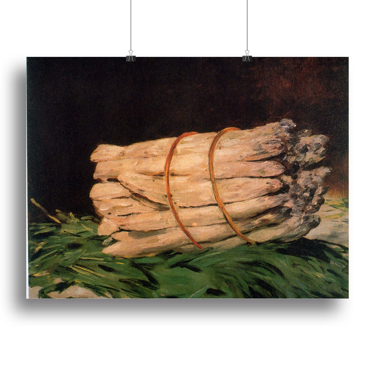 Asperagus by Manet canvas print showcasing vibrant colors and intricate details, perfect for modern decor.