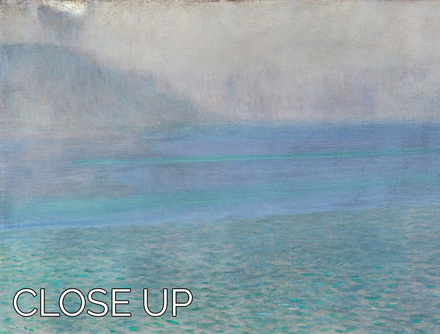 Attersee by Klimt 3-panel canvas print featuring vibrant colors and intricate designs, perfect for home or office decor.