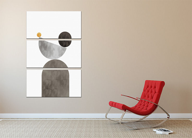 A stunning 3-panel canvas print featuring a captivating design, perfect for enhancing any living space.