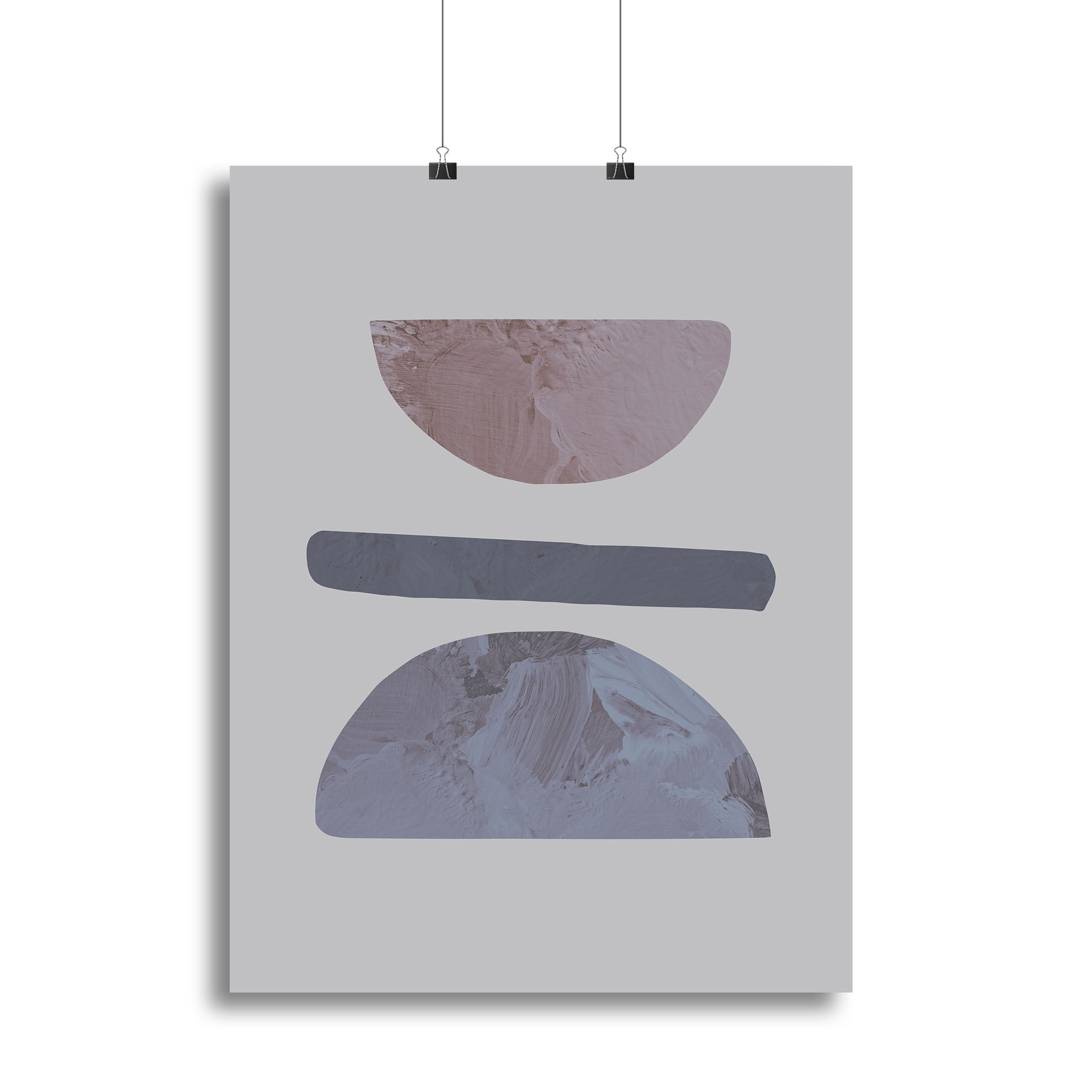 Balance No 01 Canvas Print showcasing modern art design, perfect for home decor.