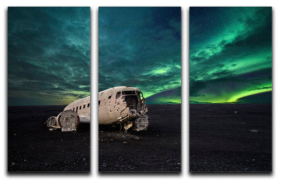 Beautiful Scrap 3 Split Panel Canvas Print featuring three cohesive panels with elegant designs, perfect for home decor.