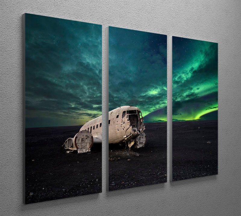 Beautiful Scrap 3 Split Panel Canvas Print featuring three cohesive panels with elegant designs, perfect for home decor.