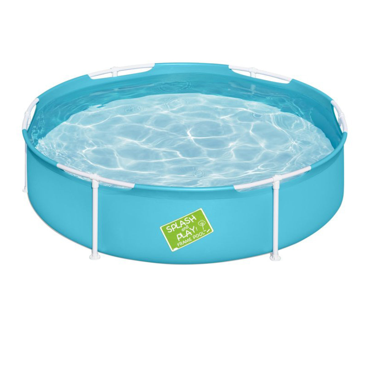 Bestway 1.52m x 38cm Kids Above Ground Pool with rust-resistant frame and UV resistant material, perfect for summer fun.