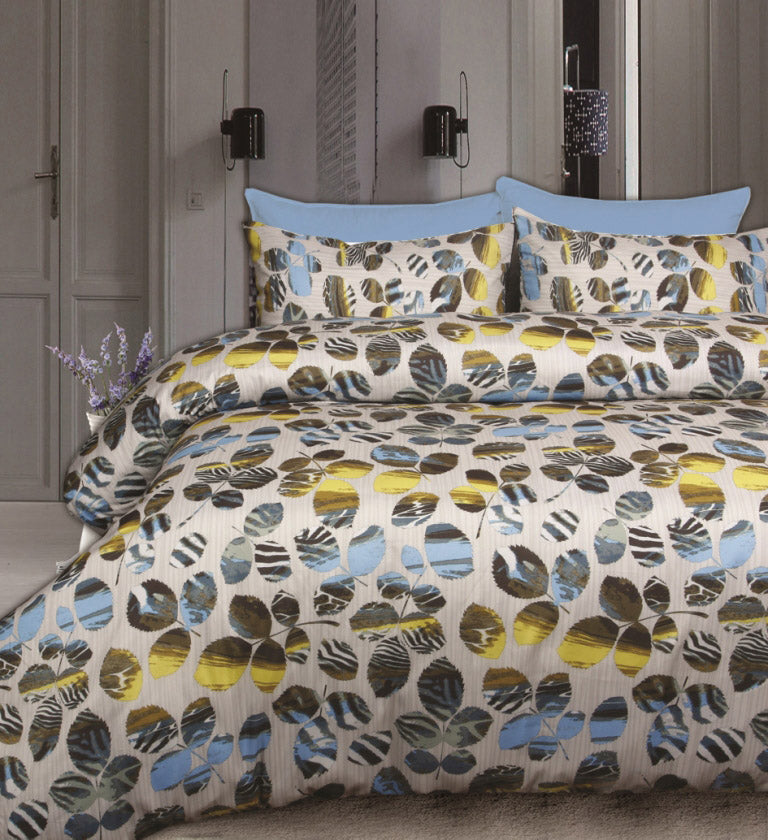 Big Sleep Westwood Quilt Cover Set QUEEN featuring a floral print design on soft microfibre fabric, perfect for enhancing bedroom decor.