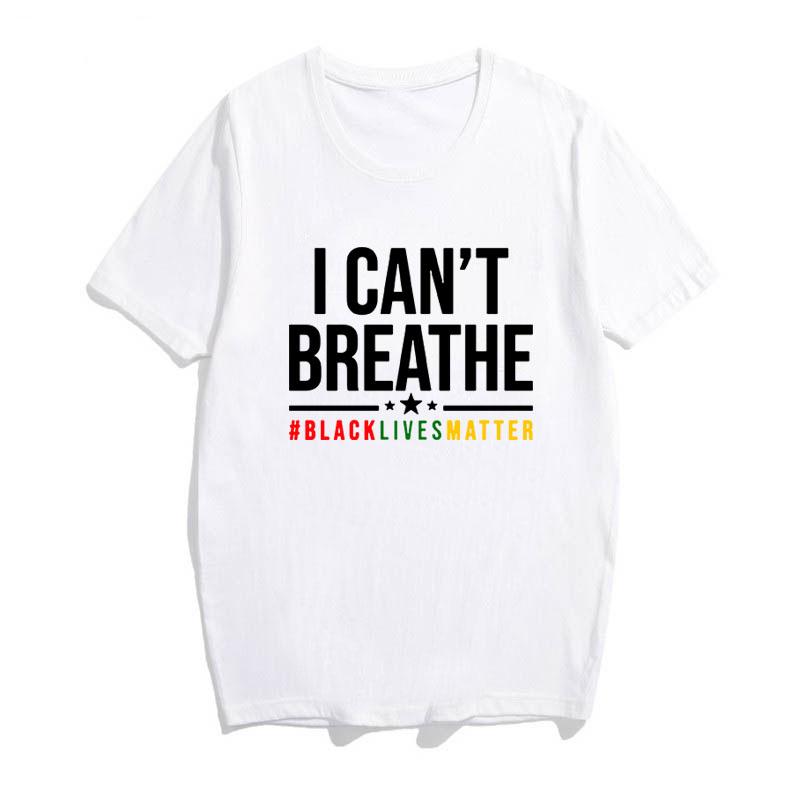 Black Lives Matter cotton t-shirt for men featuring a bold print and crew neck design, perfect for casual wear.