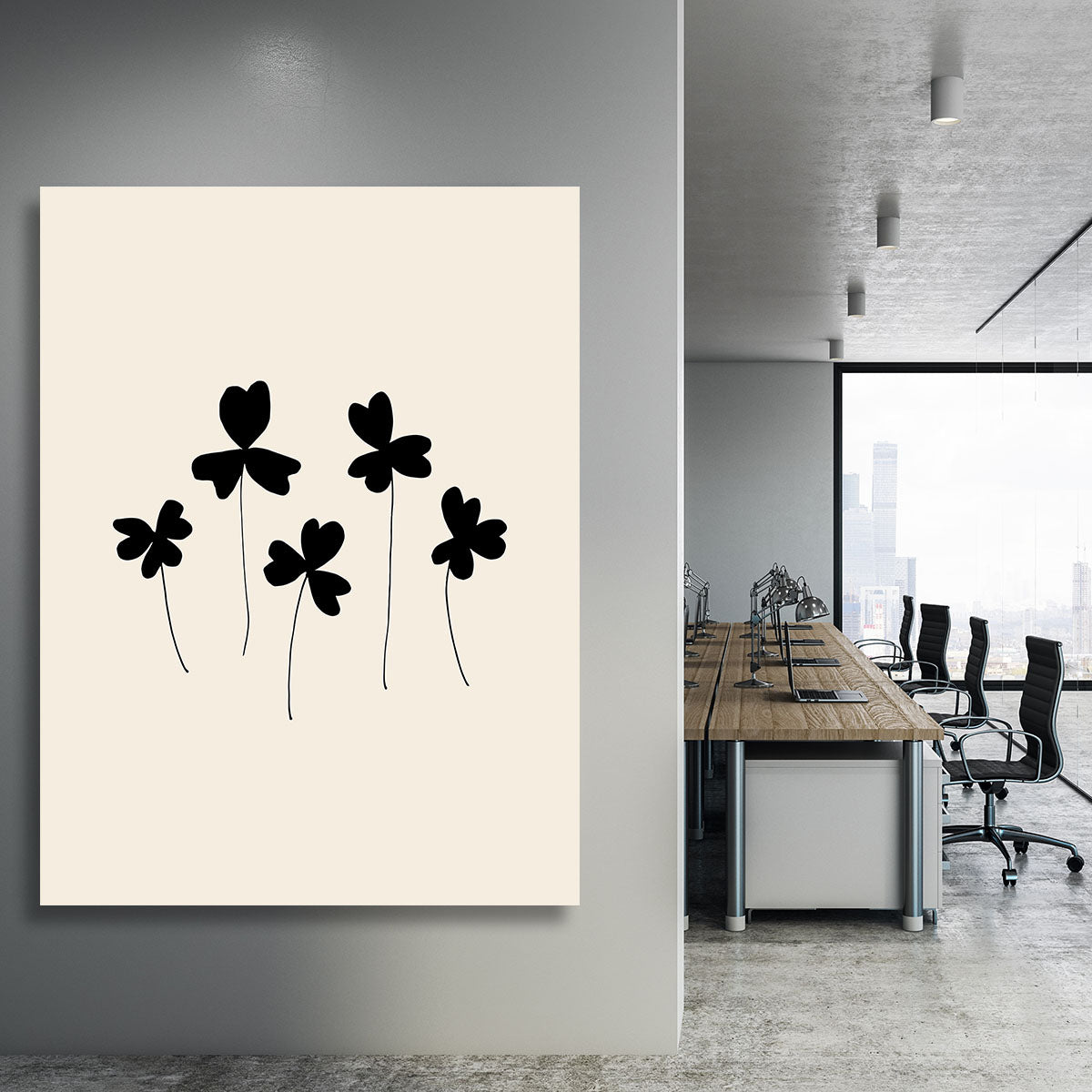 A beautiful Black Sorrel Canvas Print showcasing vibrant colors and intricate details, perfect for home or office decor.