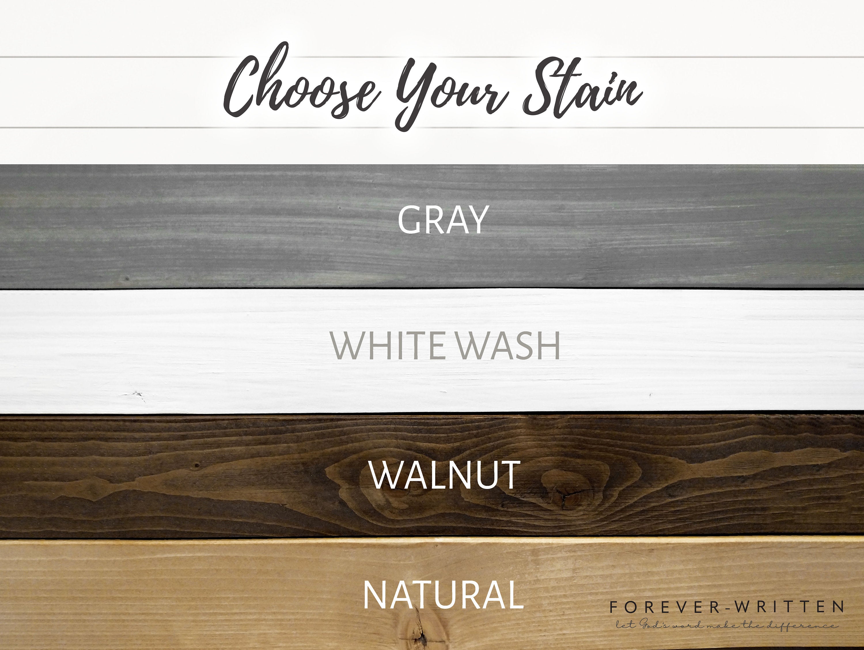 Rustic Bless the Food Before Us wood sign with Christian scripture, framed in a customizable stain color, perfect for dining room decor.