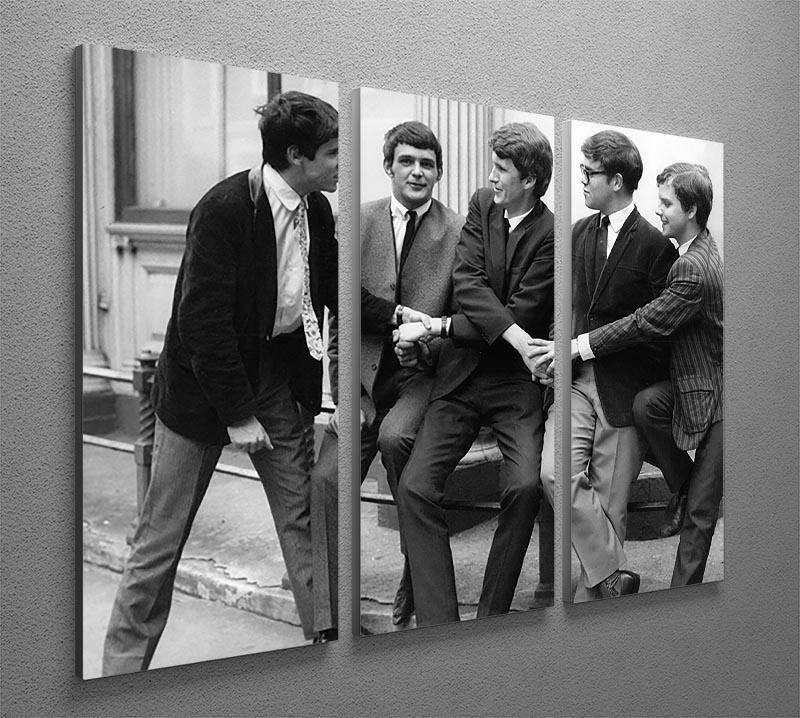 Bluesology 3-panel canvas print featuring Elton John, showcasing vibrant colors and artistic design.