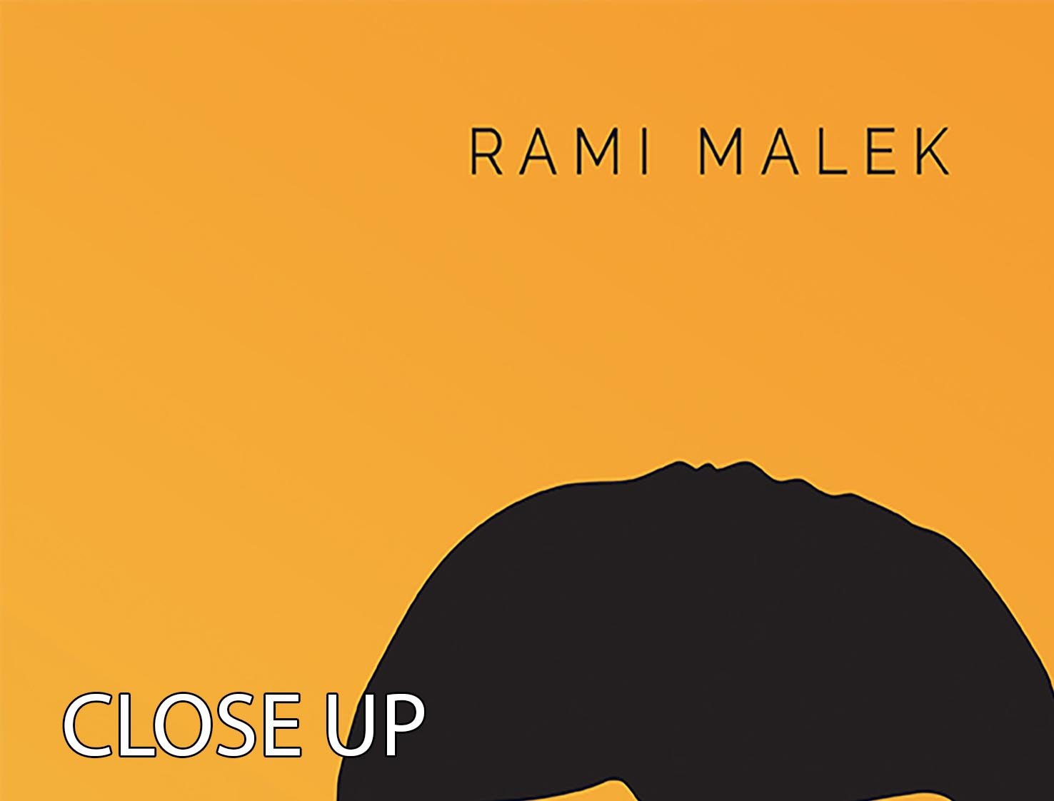 Bohemian Rhapsody Rami Malek 3-panel canvas print showcasing a minimalist design, perfect for home decor.