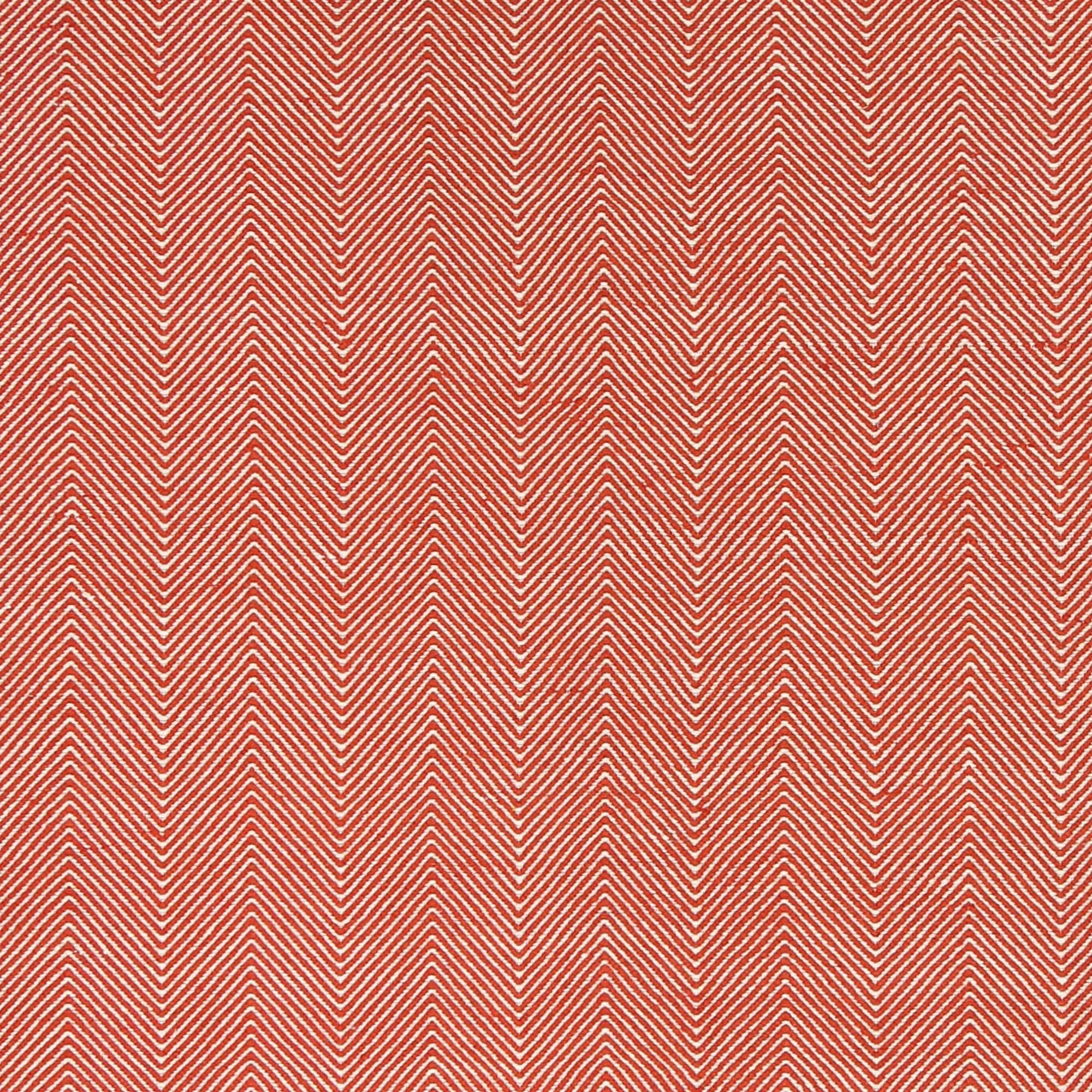 Bondi Chevron Orange Rug measuring 200x290 cm, featuring a vibrant orange color with classic Ikat tie-dye patterns, hand-crafted in India.