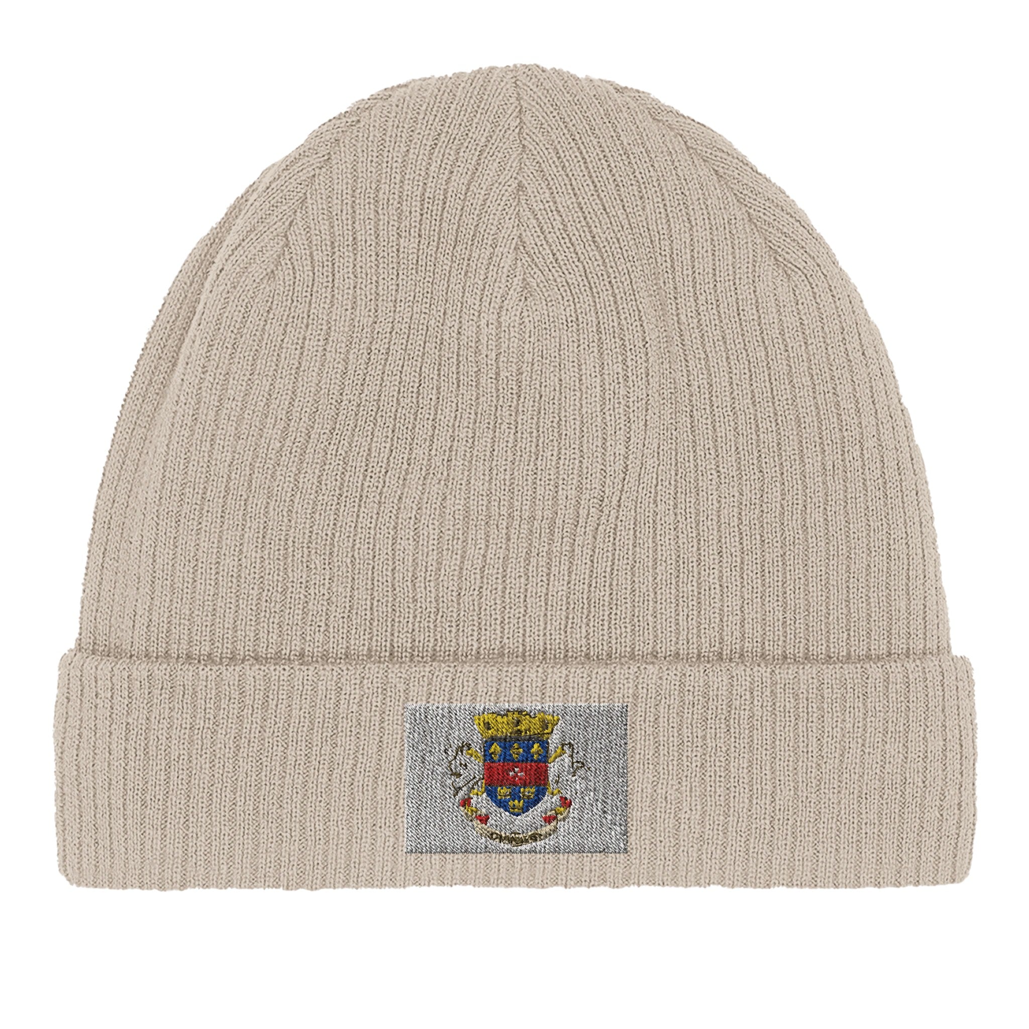 Bonnet en coton biologique avec le Drapeau de Saint-Barthélemy, léger et confortable, parfait pour toutes les occasions.