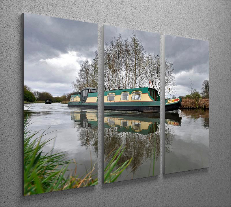 Bridgewater Canal 3 Split Panel Canvas Print featuring three high-quality canvases with a captivating design, perfect for home or office decor.