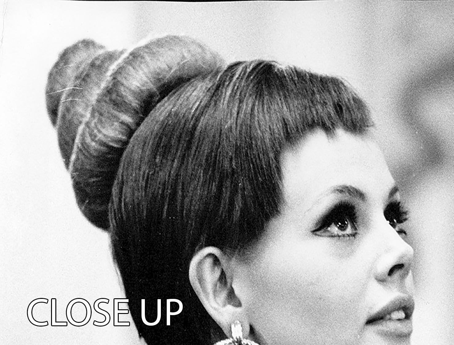 Britt Ekland in 1967, displayed in a stunning 3-panel canvas print, showcasing elegance and beauty.