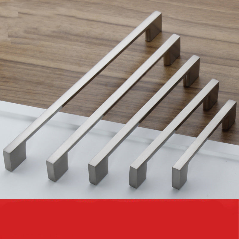 Brushed Nickel Kitchen Door Cabinet Drawer Handle Pulls 128MM showcasing modern design and stainless steel finish.