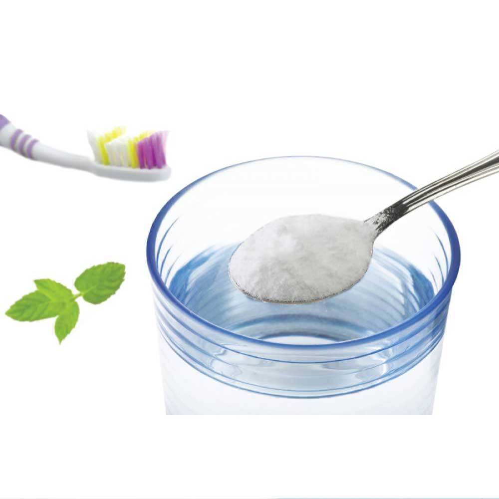 Bulk 20Kg Sodium Bicarbonate in a resealable bag, showcasing its crystalline powder form, ideal for baking and cleaning.