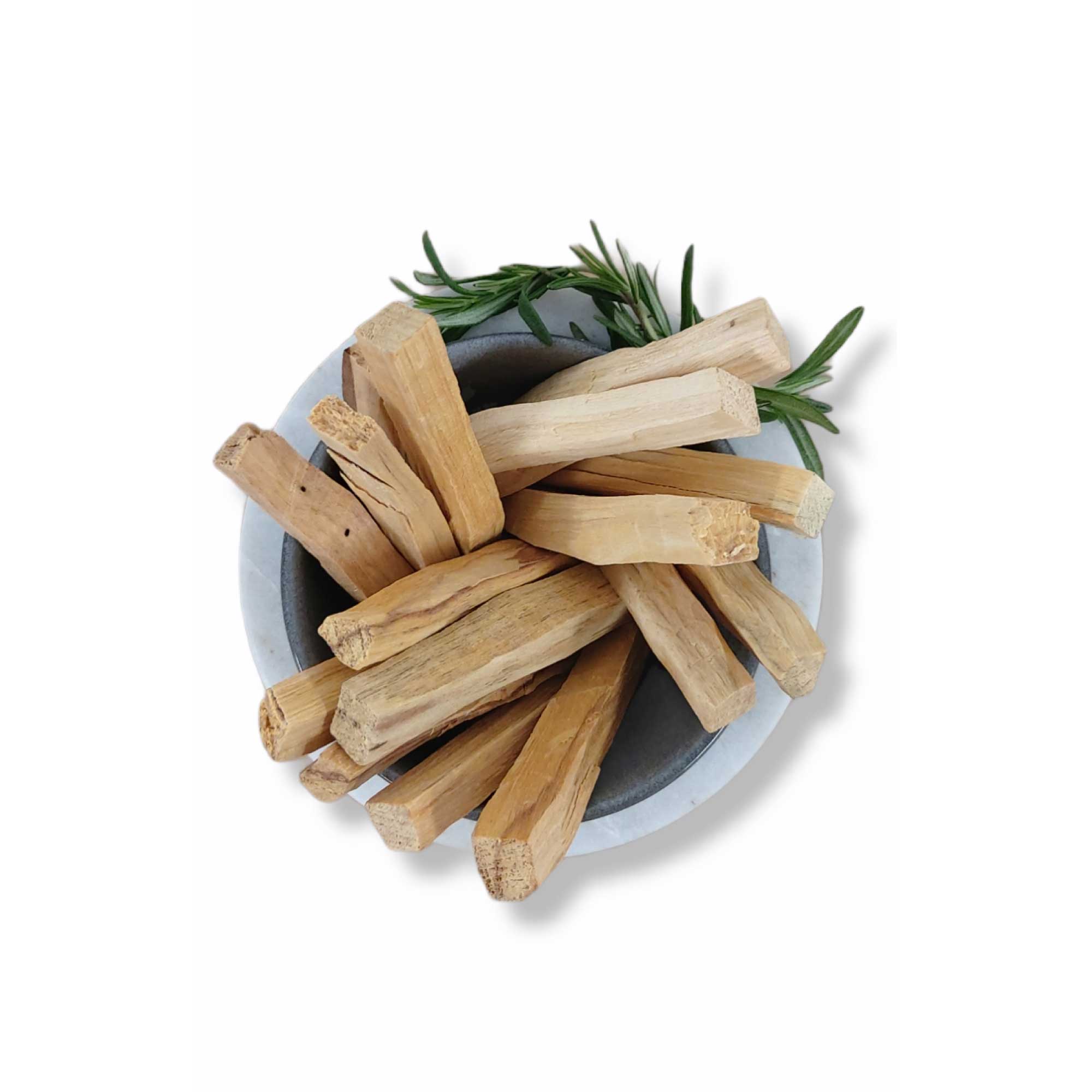 Bulk 5Kg Palo Santo Smudge Sticks displayed in a natural setting, showcasing their premium quality and organic nature.