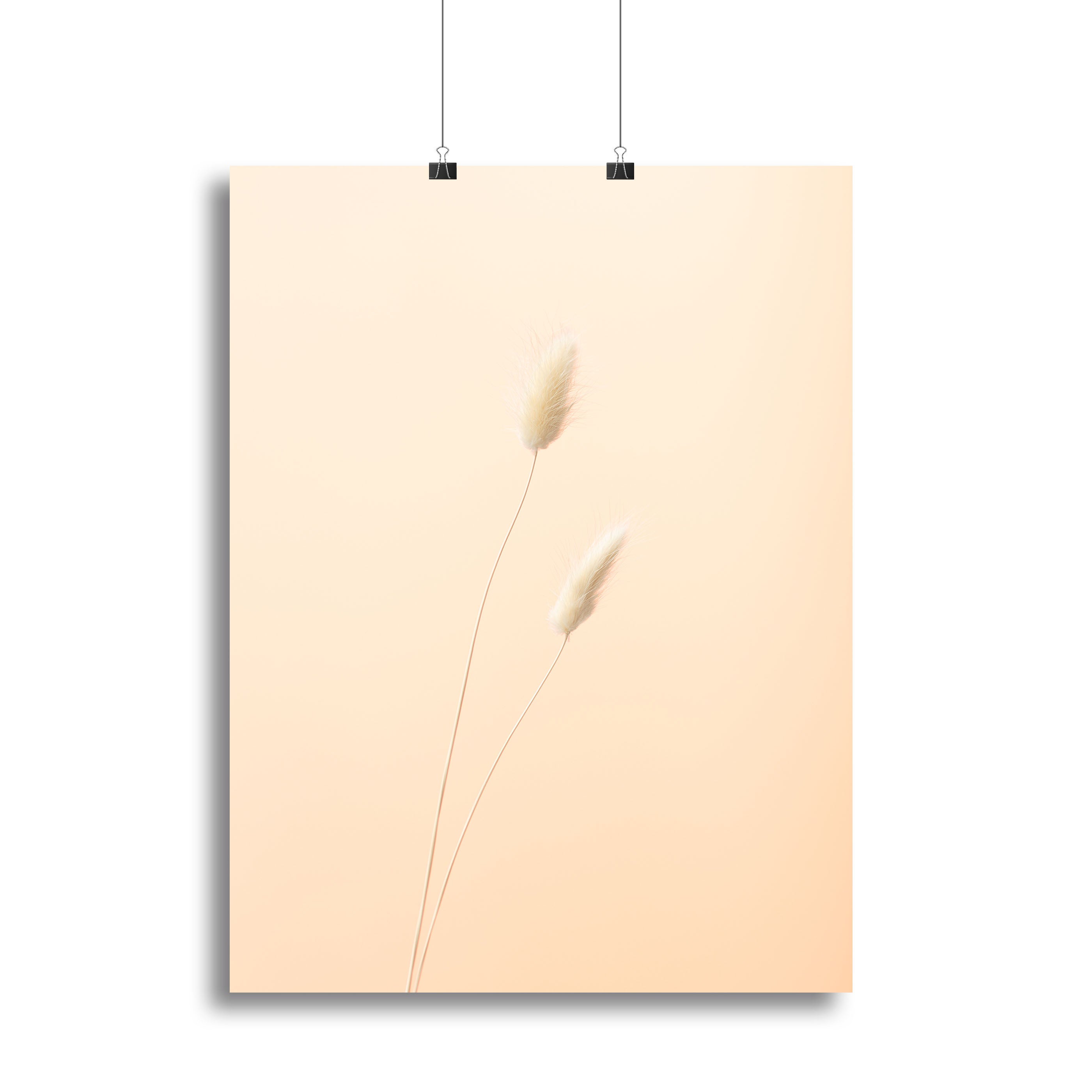 Bunny Grass Peach 08 canvas print showcasing vibrant colors and intricate details, perfect for modern decor.